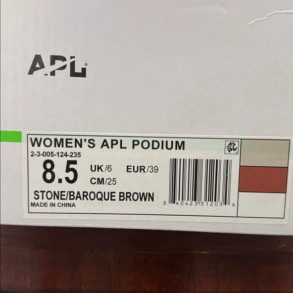 APL Oracle x Red Bull Racing Collab Podium Sneakers Stone Baroque grey brown 8 - Picture 5 of 9